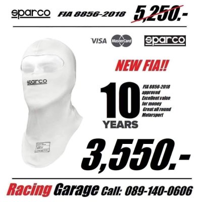 หน้ากากกันไฟ Sparco RW-4 Balaclava
