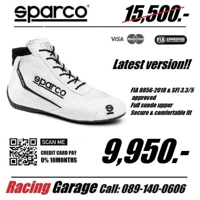 รองเท้า Sparco Slalom Race Boots