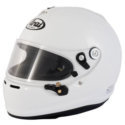 หมวกกันน็อค Arai GP6S + Hans Stand 21