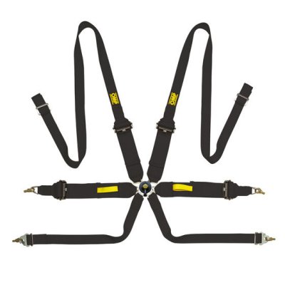 เข็มขัดนิรภัย OMP Tecnica 3"+2" Saloon 6 Point Harness