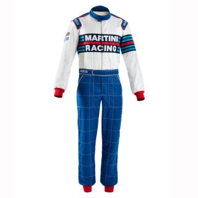 ชุดแข่งรถ Sparco Martini Racing Competition Race Suit