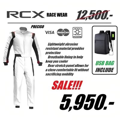 ชุดแข่ง RCX PRECISO พร้อมกระเป๋า