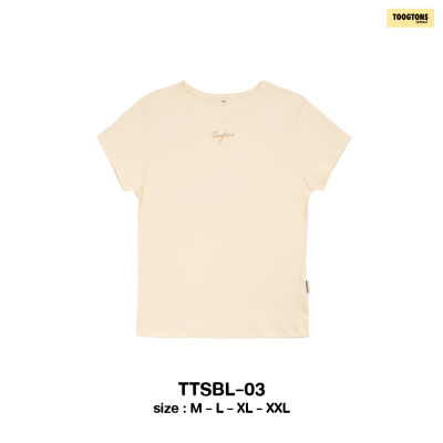 Toogtons ทุกตอนส์ เสื้อยืดผู้หญิง รุ่น Baby Soft Signatures เสื้อยืด ผ้านุ่มใส่สบาย