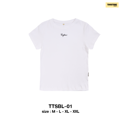 Toogtons ทุกตอนส์ เสื้อยืดผู้หญิง รุ่น Baby Soft Signatures เสื้อยืด ผ้านุ่มใส่สบาย