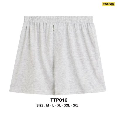 Toogtons ทุกตอนส์ บ๊อกเซอร์ นุ่มเหมือนมาร์ชเมลโล่ สีพื้น บ็อกเซอร์ผู้ชาย บ็อกเซอร์ผู้หญิง ใส่นอนได้