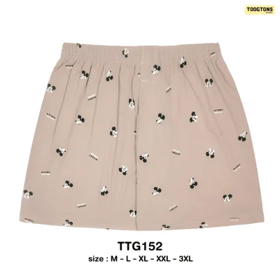 Toogtons ทุกตอนส์ บ๊อกเซอร์ นุ่มเหมือนมาร์ชเมลโล่ มิกกี้เมาส์ บ็อกเซอร์ผู้ชาย บ็อกเซอร์ผู้หญิง ใส่นอนได้