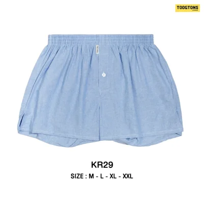 Toogtons ทุกตอนส์ บ๊อกเซอร์คอตตอน รุ่น Oxford soft  สีพาสเทล