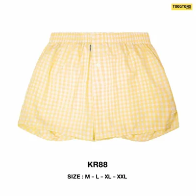 Toogtons ทุกตอนส์ บ๊อกเซอร์คอตตอน รุ่น Oxford soft  ลายสก็อต