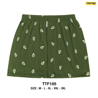 Toogtons ทุกตอนส์ บ๊อกเซอร์ นุ่มเหมือนมาร์ชเมลโล่ ผัก บ็อกเซอร์ผู้ชาย บ็อกเซอร์ผู้หญิง ใส่นอนได้