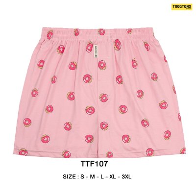 Toogtons ทุกตอนส์ บ๊อกเซอร์ นุ่มเหมือนมาร์ชเมลโล่ อาหาร บ็อกเซอร์ผู้ชาย บ็อกเซอร์ผู้หญิง ใส่นอนได้