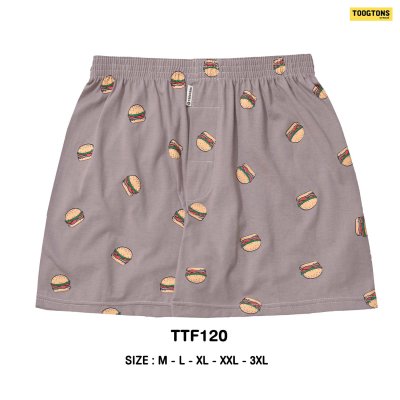 Toogtons ทุกตอนส์ บ๊อกเซอร์ นุ่มเหมือนมาร์ชเมลโล่ อาหาร บ็อกเซอร์ผู้ชาย บ็อกเซอร์ผู้หญิง ใส่นอนได้