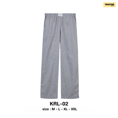 Toogtons ทุกตอนส์ กางเกงขายาว รุ่น Oxford soft กางเกงนอน กางเกงขายาวลำลอง ใส่สบาย