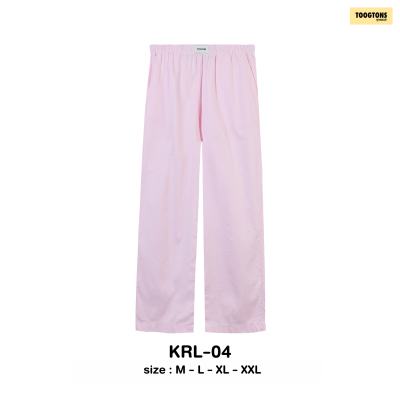 Toogtons ทุกตอนส์ กางเกงขายาว รุ่น Oxford soft กางเกงนอน กางเกงขายาวลำลอง ใส่สบาย