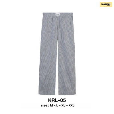 Toogtons ทุกตอนส์ กางเกงขายาว รุ่น Oxford soft กางเกงนอน กางเกงขายาวลำลอง ใส่สบาย