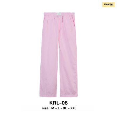 Toogtons ทุกตอนส์ กางเกงขายาว รุ่น Oxford soft กางเกงนอน กางเกงขายาวลำลอง ใส่สบาย
