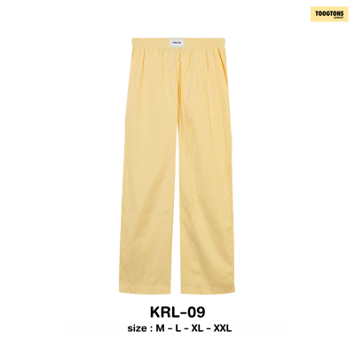 Toogtons ทุกตอนส์ กางเกงขายาว รุ่น Oxford soft กางเกงนอน กางเกงขายาวลำลอง ใส่สบาย