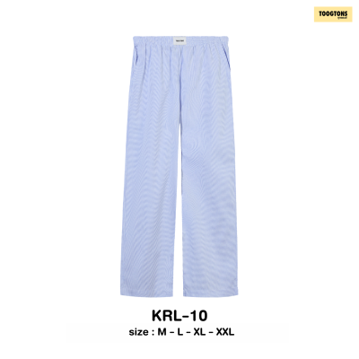 Toogtons ทุกตอนส์ กางเกงขายาว รุ่น Oxford soft กางเกงนอน กางเกงขายาวลำลอง ใส่สบาย