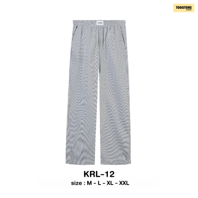 Toogtons ทุกตอนส์ กางเกงขายาว รุ่น Oxford soft กางเกงนอน กางเกงขายาวลำลอง ใส่สบาย