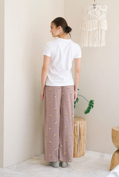 Toogtons ทุกตอนส์ กางเกงขายาว นุ่มเหมือนมาร์ชเมลโล่ ลายหมา กางเกงขายาวลำลอง ใส่สบาย