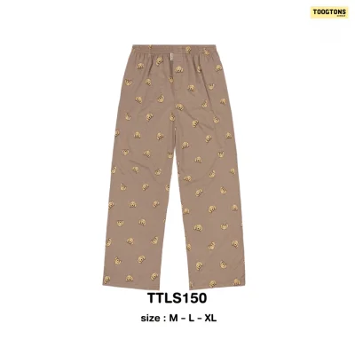 Toogtons ทุกตอนส์ กางเกงขายาว นุ่มเหมือนมาร์ชเมลโล่ ลายหมา กางเกงขายาวลำลอง ใส่สบาย