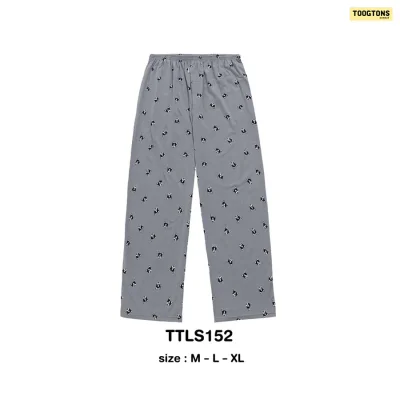 Toogtons ทุกตอนส์ กางเกงขายาว นุ่มเหมือนมาร์ชเมลโล่ ลายหมา กางเกงขายาวลำลอง ใส่สบาย