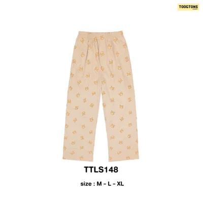 Toogtons ทุกตอนส์ กางเกงขายาว นุ่มเหมือนมาร์ชเมลโล่ ลายหมา กางเกงขายาวลำลอง ใส่สบาย