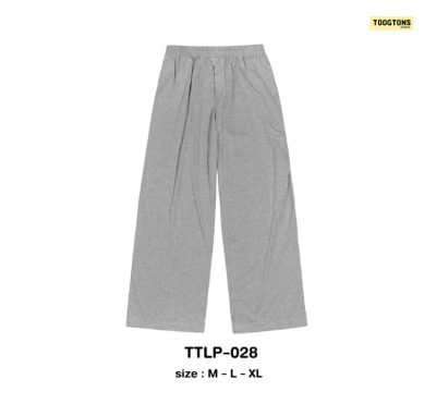 Toogtons ทุกตอนส์ กางเกงขายาว นุ่มเหมือนมาร์ชเมลโล่ สีพื้น กางเกงนอน กางเกงขายาวลำลอง ใส่สบาย