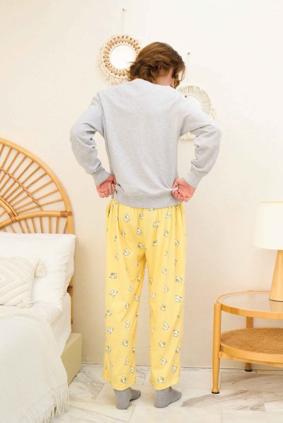 Toogtons ทุกตอนส์ กางเกงขายาว นุ่มเหมือนมาร์ชเมลโล่ ลายชินจัง กางเกงขายาวลำลอง ใส่สบาย