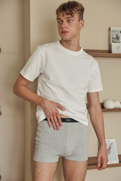 Toogtons ทุกตอนส์ กางเกงในผ้านุ่ม รุ่นนุ่มเหมือนลืมใส่ Black กางเกงใน กางเกงในชาย boxer brief