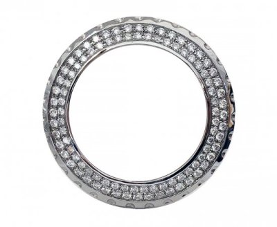 กรอบเพชร CHANEL J12 Ladies 33mm เพชร 2 แถว