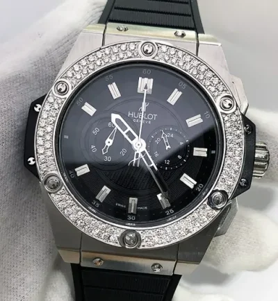 กรอบเพชร HUBLOT King Power เพชร 2 แถว