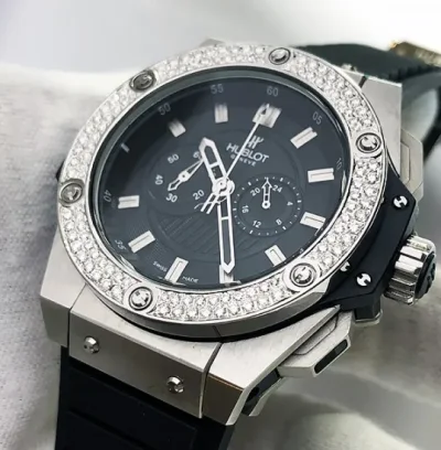 กรอบเพชร HUBLOT King Power เพชร 2 แถว