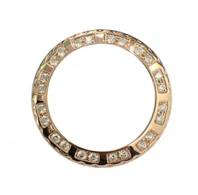 กรอบเพชร CHANEL J12 Chronograph 18K PG 41mm เพชร 24 เม็ด