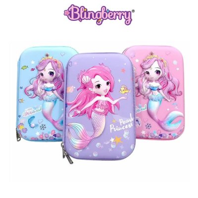 Kotak Pensil 3D Timbul Little Mermaid Tempat Pensil Emboss Karakter Berkualitas Original Blingberry Kotak Pensil 3D Timbul Little Mermaid Tempat Pensil Emboss Karakter Berkualitas Original Blingberry