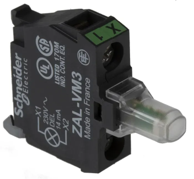 Green light block for head LED 220VAC