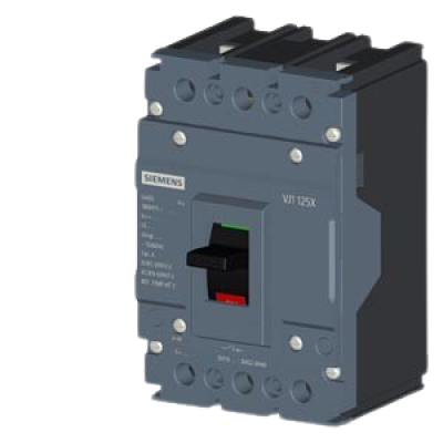 SINOVA 3VJ Molded Case Circuit Breakers / 2Pole, 18kA@415V AC, 50/60Hz (Current In 100A)