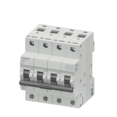 SINOVA 5TJ Miniature Circuit Breakers / 4Pole, 415v AC , 6kA, In 40A