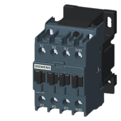 SINOVA 3MT7 Power Contactors, Size 0, 3ph 400Vac @55oC (6A),Ratings of three-phase motors at 50Hz and 400V (2.2kW), NO1