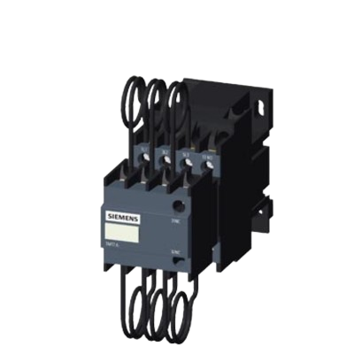 Capacitor duty contactor kvar 440V,3Ph,50Hz 12.5kVAr / 2NC aux contacts.