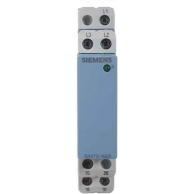 Voltage monitoring relay 3-phase 3-wire 1 changeover 310-520 V AC (L-L) self powered 17.5 mm module