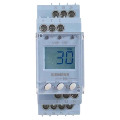 Digital current monitor. relay 1-phase 2-wire 230 V AC 1-phase 230 V AC 35 mm module