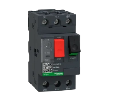 GV2-ME16 Tele" Motor CB, setting 9-14 A