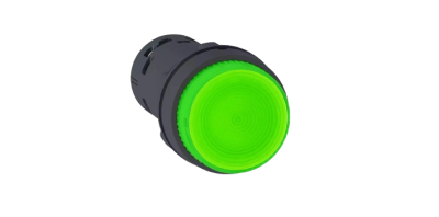 XB7-EW3361BP Tele" green Illu.push button 24V 1NO