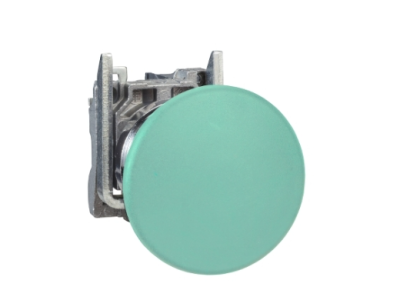 XB4-BC31 Tele" สวิตช์ดอกเห็ด-กดเด้งกลับ-เขียว 1NO