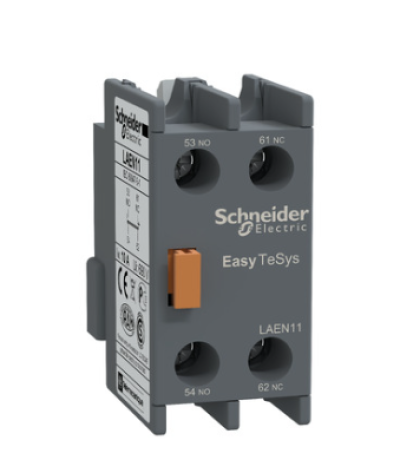 LAEN11  SCHNEIDER"AUX CONTACT 1N0+1NC FRONT