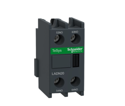 LA-DN20  Tele"Aux. contact2NO,front mount