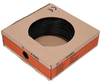 LAPP H07V-K 1x2.5 sq.mm. Black PVC Flexible Single Core Cable 450/750V