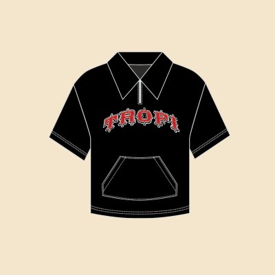 TROFI Circus Polo zip - Perfect Night