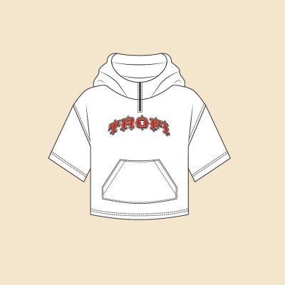 TROFI Circus Summer Hood - White Sky