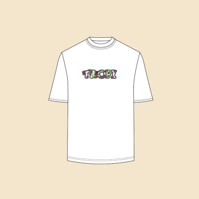 TROFI Circus Tee - The White Clown